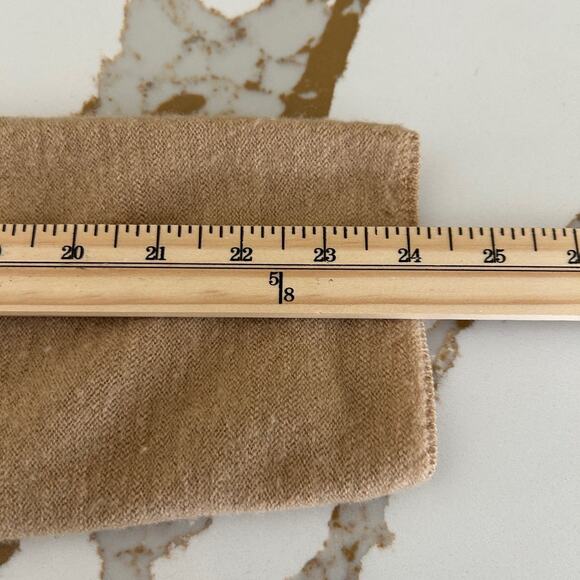 Chicos Cardigan Single Button Jacket 100% Wool SZL Camel Open Front Shawl Neck - Picture 10 of 11